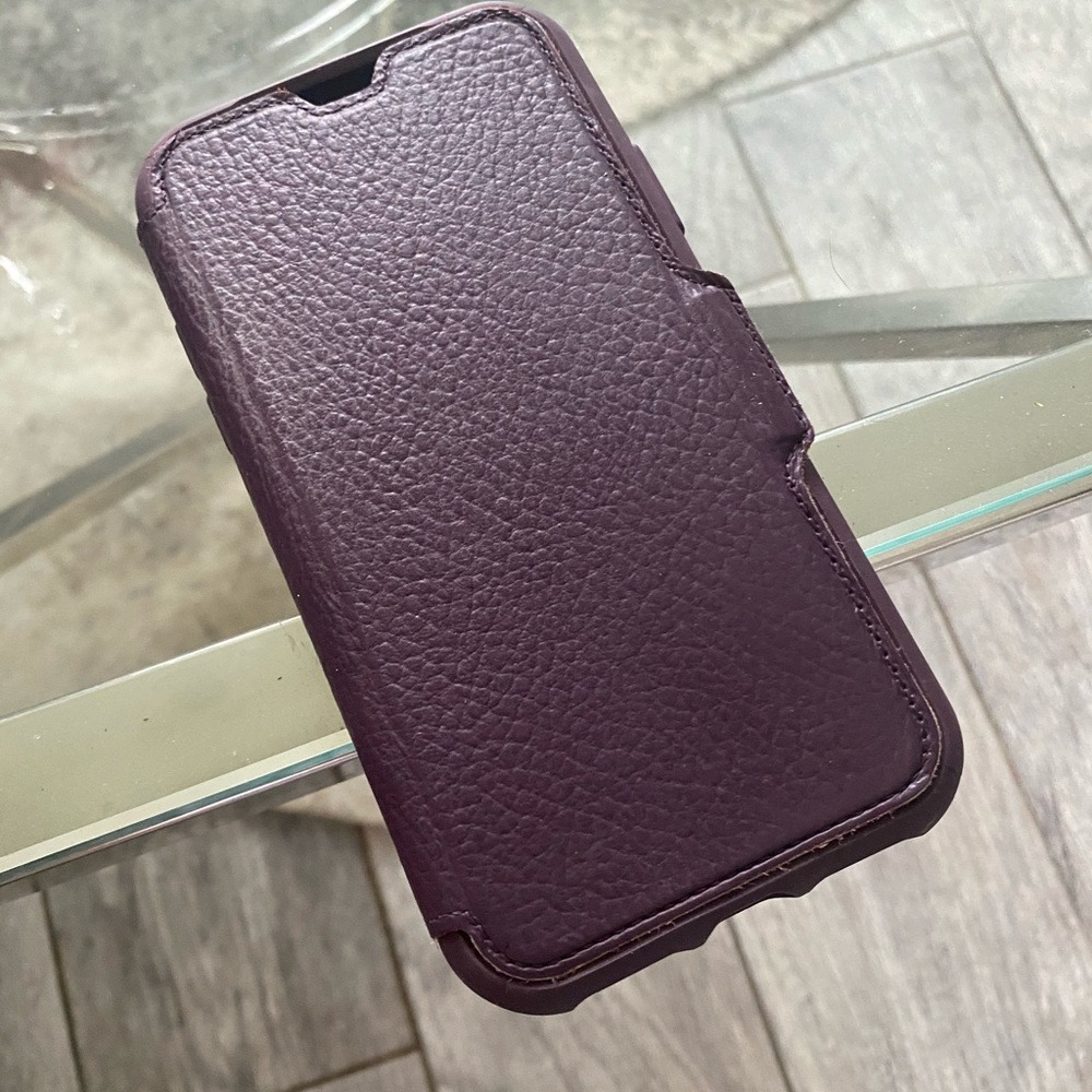 iPhone X hard otter box  case